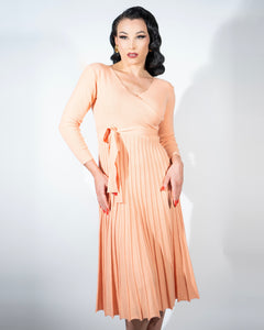 The Peach Dream Knit Dress