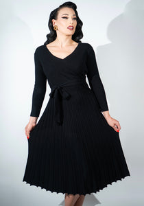 The Black Dream Knit Dress