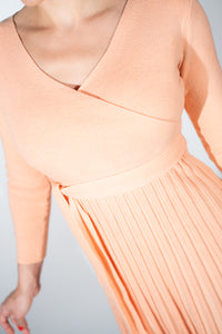 The Peach Dream Knit Dress