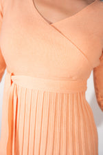 Load image into Gallery viewer, The Peach Dream Knit Dress
