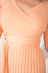 The Peach Dream Knit Dress