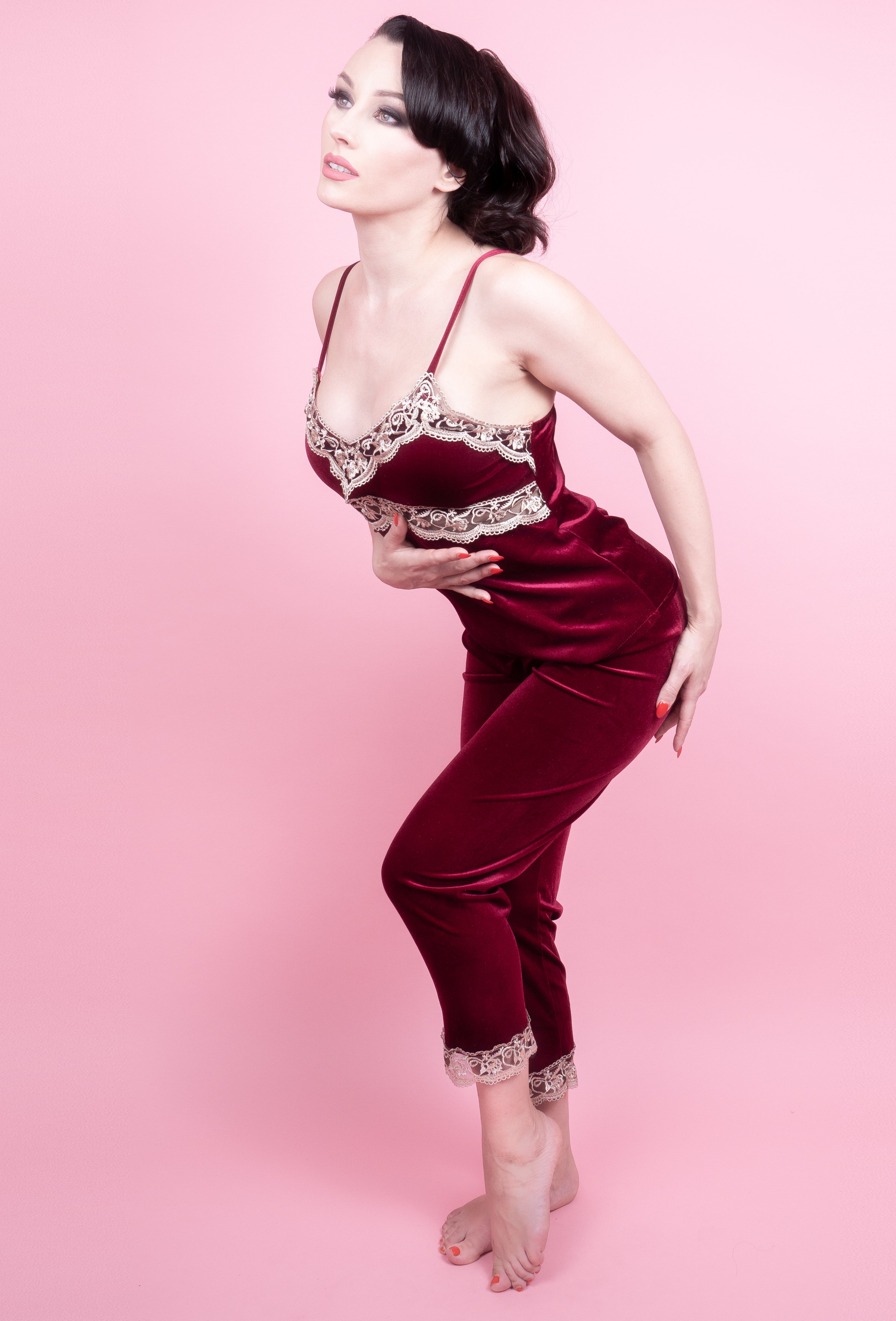 The Lounge Wear Set RED
