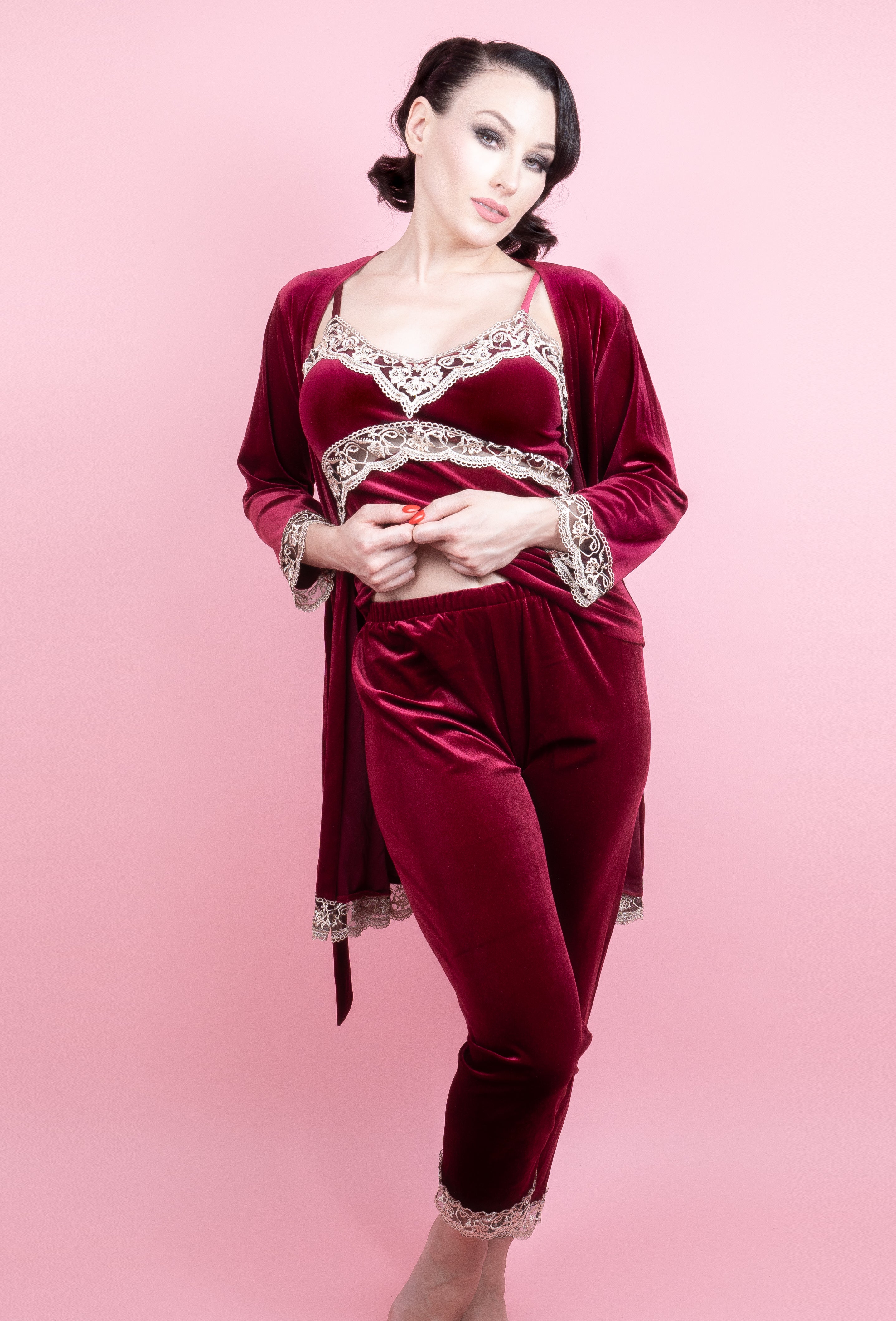 The Lounge Wear Set RED