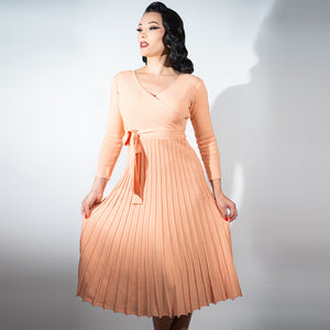 The Peach Dream Knit Dress