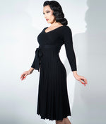 Load image into Gallery viewer, The Black Dream Knit Dress
